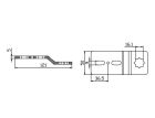 CAME 001YM0117 SUPPORTO REGOLABILE  A SELLA Q16