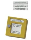 ARITECH FIRE DM861-4 Yellow type B dual-action manual alarm for activation and shutdown