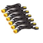 APC UPS AP8702S-WW 6PCS POWER CABLE KIT FOR CLAMPING C13-C14 0.6 M