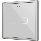 ZENNIO ZVIFR70X2S Flat RGB 70 X2. 70x70 glass capacitive button
