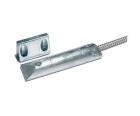 VENITEM 23.33.10 Contatto magnetico MC32 in alluminio a pavimento per protezione porte basculanti