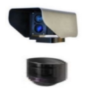 VIMO C8LZR500  Laser scanning detector, 4 detection curtains, max range 25x25 m