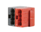 EELECTRON WG00A01ACC KNX WAGO CONNECTOR RED/BLACK 100 PCS