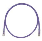 PANDUIT UTPSP1.5MVLY Patch Cord in Rame- Cat 6- Violet UTP Cable- 1.5 Meter