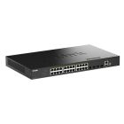 D-LINK DGS-1530-28P 24 PORTS GE POE(30W) + 4 PORTS Switch Stand-Alone
