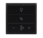 ELSNER 70893 KNX MultiTouch T Light/Sunblind CH-black 9005 case