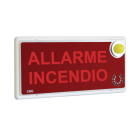 COOPER CSA INCENDIO 5965CL-3-23 SIRENA EN54-3 E LAMPEGIANTE EN54-23 CON INDICAZIONE LUMINOSA