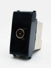 MAPAM 626N Gem 626N Black Derivative TV Socket