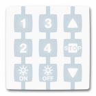 NICE WM004G Modulo per il comando di 4 automatismi Apre-Stop-Chiude