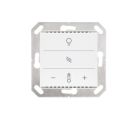 ELSNER 70890 Cala KNX MultiTouch T Button with function icons, white
