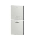 EKINEX EK-TQQ-GB_-EP2 Confezione 2 tasti in metallo stampati UV per termostati EP2/EQ2