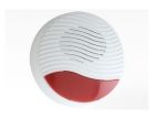 VENITEM 23.31.20 SP200L 12V piezoelectric siren in white ABS + flashing LED