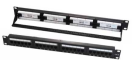 WP RACK WPC-PAN-6AU-24 PATCH PANEL CAT 6a UTP 24 PORTE RJ45, 1U