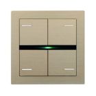 EELECTRON PO71A01MT-CH PLACCA 71 METAL CHAMPAGNE