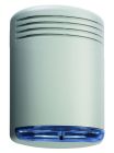 VENITEM 23.24.41 MINI HOLA L piezo 12V white/blue siren with flashing led