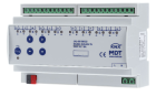 MDT JAL-0810M.02 KNX attuatore per veneziane 8 volte con misurazione del tempo di corsa