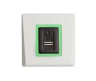 ABTECNO XPR-DINB100-SA-E STANDALONE FLUSH-MOUNTED BIOMETRIC READER CARD