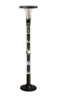 POLITEC MES SMA 9160 RX_220V TERMINAL column 3 spoke double optics RX H 160 cm. _ ALIM.220V+BATT.