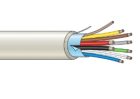 ARITECH INTRUSION WC4108F5N CEI-UNEL 36762 C-4 flame retardant shielded cable - 2x0