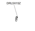 RIB DRL5X15Z ROND. PIANA 5X15 ZINC.UNI6593