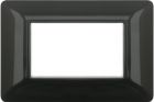 MAPAM M8003-10 Joy M8003-10 3P Black Bistro' Technopolymer Plate
