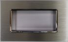 MAPAM 6004LL-3 6004LL-3 Gem 4P Silver Aluminum Plate