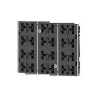 EKINEX EK-EB2-TP-RW 6 channel button - white-red LEDs