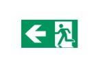 COOPER CSA LIGHTING 12191020022 EXIT LED CG-S/LEFT ISO 7010