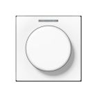JUNG A1540BFKO5WW Mascherina con uscia luce per pulsante rotativo KNX- bianco alpino