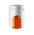 VENITEM 23.30.35 DUCALE L pearl white/orange siren EN50131-4