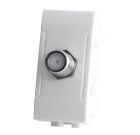 MAPAM 825B Art 825B 1P White Satellite Socket