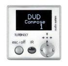 INIM TU CZ830MC Digital control equipped with OLED display - chrome metal color