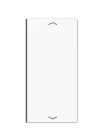 JUNG LS402TSAPWW Key cover for 2-channel sensor module. symbol mod. LS990- alpine white