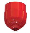 ARITECH FIRE FAC355 Red LED flashing light for ceiling mounting with high base for pipe passage