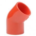 INIM INCENDIO SAEY500250RS Curva a 45° in ABS rossa. Certificazione EN 61386-1