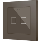 ZENNIO ZVIFR70X2M Flat RGB 70 X2. 70x70 glass capacitive button