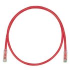 PANDUIT UTPSP1.5MRDY Copper Patch Cord- Cat 6- Red UTP Cable- 1.5 Meter