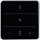 ELSNER 71062 71062 KNX eTR MultiTouch Light/Sunblind and temperature control, black