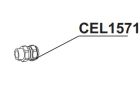 RIB CEL1571 CABLE CONNECT. C/PRES.DUKE L=6MT