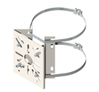 UNISTAB AM2955B supporto telecamera BIANCO palo d. 80÷150mm colla