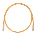 PANDUIT UTPSP3MORY Patch Cord in Rame- Cat 6- Orange UTP Cable- 3 Meter