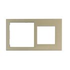 EELECTRON PO71A55MT-CH 71+55 METAL CHAMPAGNE DOUBLE PLATE