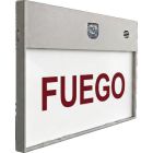 COOPER CSA FIRE EF-TRASP-FUE TRANSPARENT EFSB FUEGO ETCHED