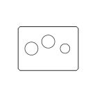 FAAC 105819 KIT PIASTRINE (4 PEZZI) FISSAGGIO CARRELLI TK20