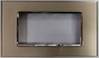 MAPAM 5004BL-8 Placca Vetro Joy 5004BL-8 4P Platino