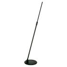 PASO B20-N Base rotonda da pavimento nera