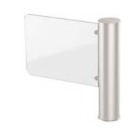 NICE TURNSTILES AGSSL Motorized door - AISI 304 brushed stainless steel