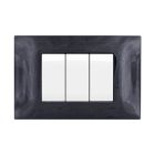 MAPAM M6004BL-2 T2-Gem M6004BL-2 4P Black Glass Plate