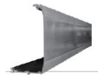 RIB ACG9401 R CARTER SLIDER ALUMINIUM (led door)