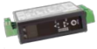 ABTECNO APE-550/1230 12/24V DUAL-CHANNEL DETECTOR DIN RAIL MOUNTING WITH DIGITAL DISPLAY